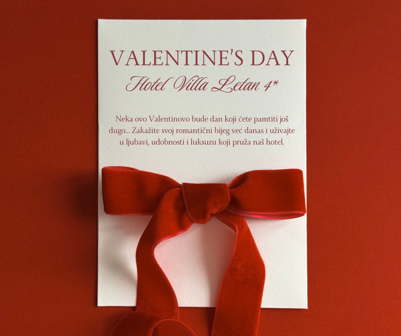 Valentinovo u Hotelu Letan